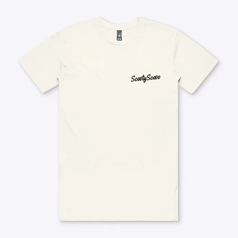 Scooty Scooo Script Tee